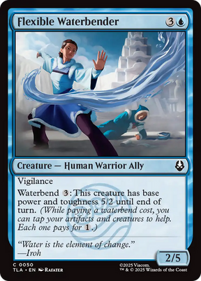 Magic: The Gathering - Flexible Waterbender - Avatar: The Last Airbender