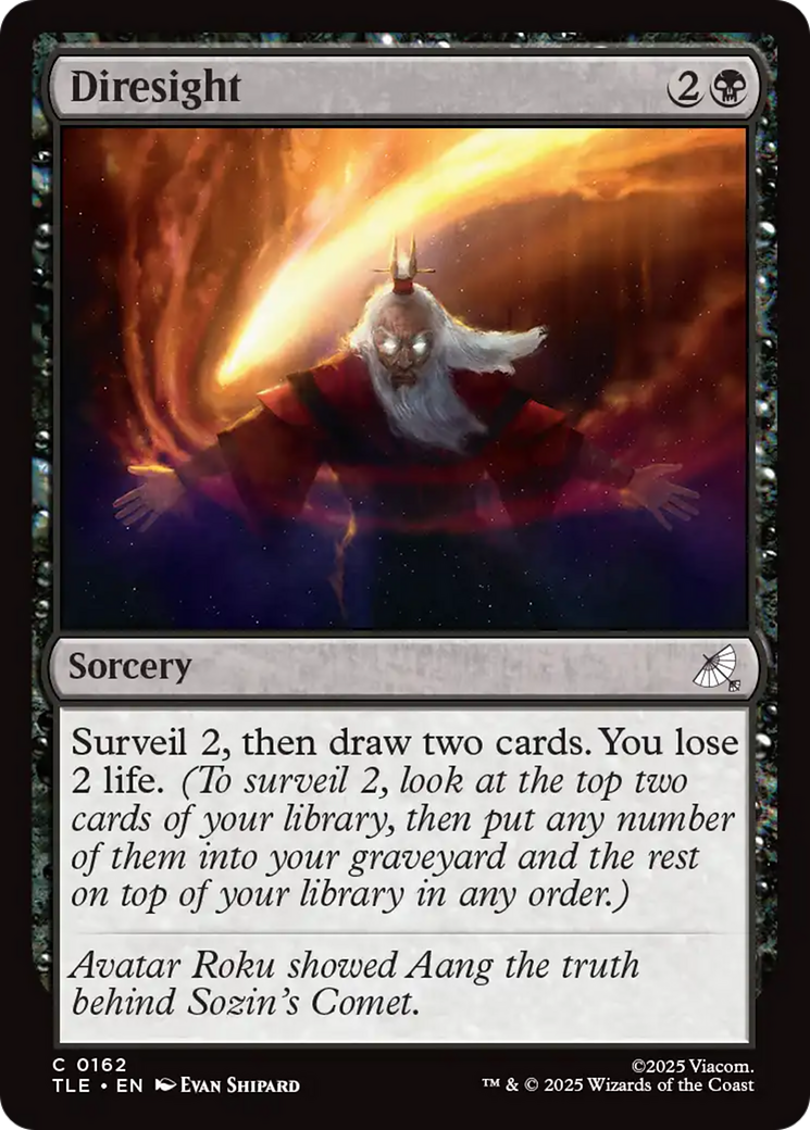 Magic: The Gathering - Diresight - Avatar: The Last Airbender Eternal