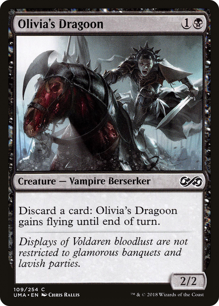 Magic: The Gathering - Olivia's Dragoon Foil - Ultimate Masters