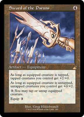 Magic: The Gathering - Sword of the Paruns Foil - Ravnica Remastered