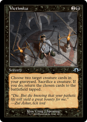 Magic: The Gathering - Victimize Foil - Modern Horizons 3