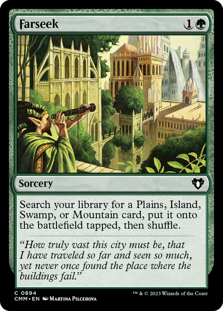 Magic: The Gathering - Farseek - Commander Masters