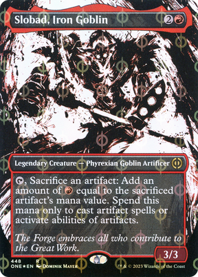 Magic: The Gathering - Slobad, Iron Goblin Foil - Phyrexia: All Will Be One