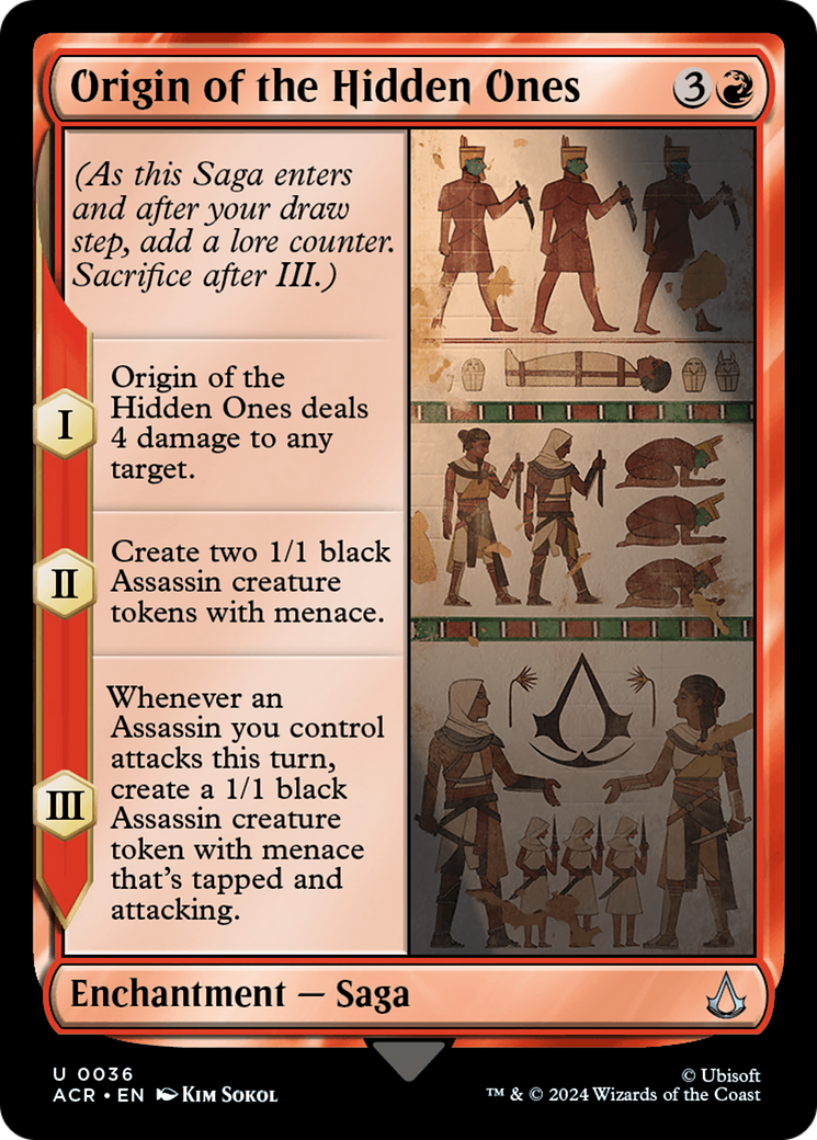 Magic: The Gathering - Origin of the Hidden Ones - Assassin's Creed