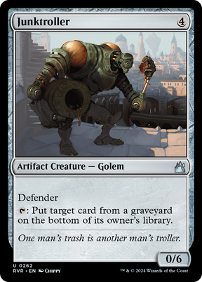 Magic: The Gathering - Junktroller Foil - Ravnica Remastered