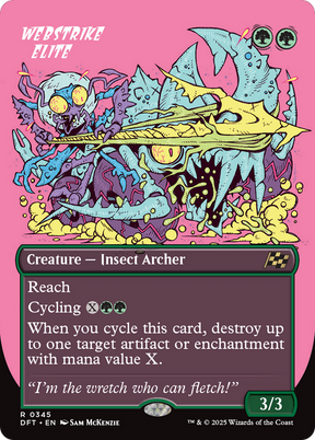 Magic: The Gathering - Webstrike Elite Foil - Aetherdrift