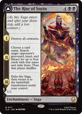 Magic: The Gathering - The Rise of Sozin // Fire Lord Sozin Foil - Avatar: The Last Airbender