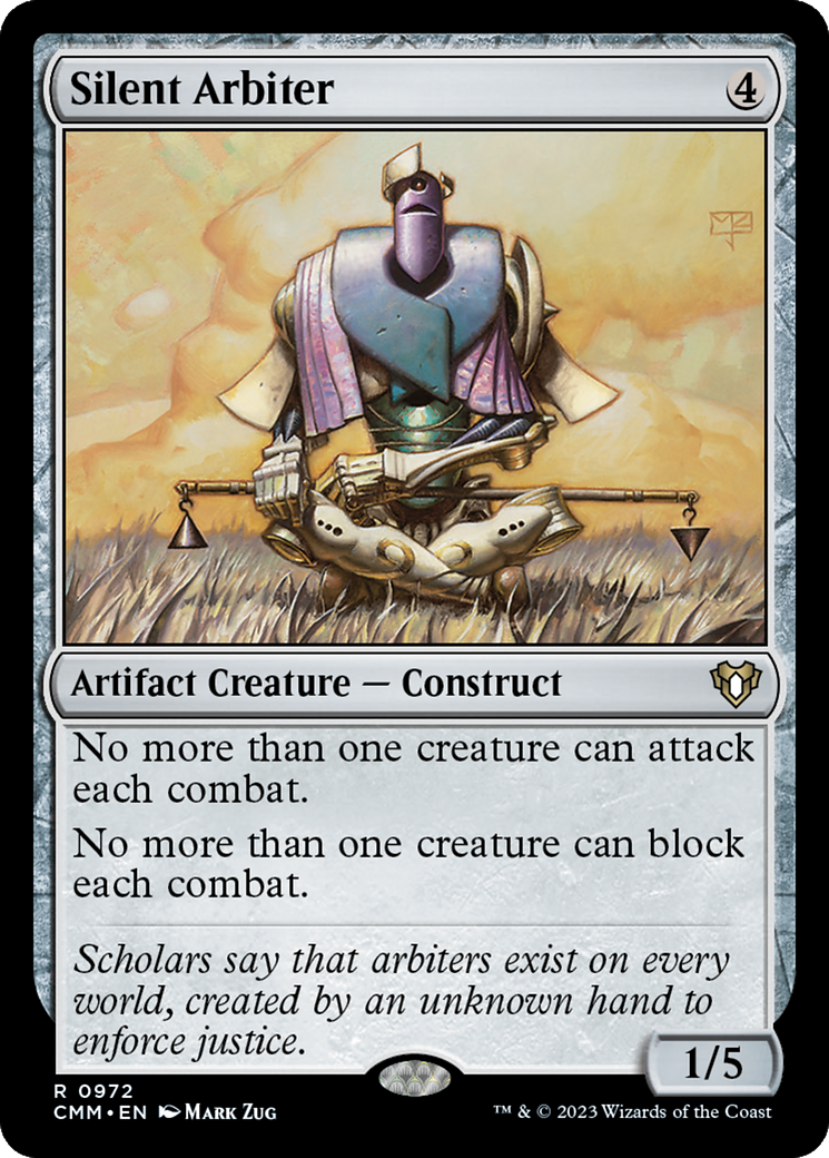 Magic: The Gathering - Silent Arbiter - Commander Masters