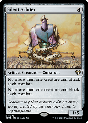 Magic: The Gathering - Silent Arbiter - Commander Masters