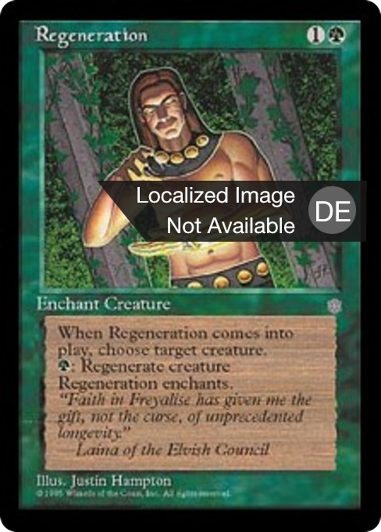 Magic: The Gathering - Regeneration - Ice Age