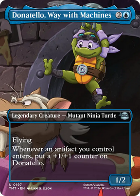 Magic: The Gathering - Donatello, Way with Machines - Teenage Mutant Ninja Turtles