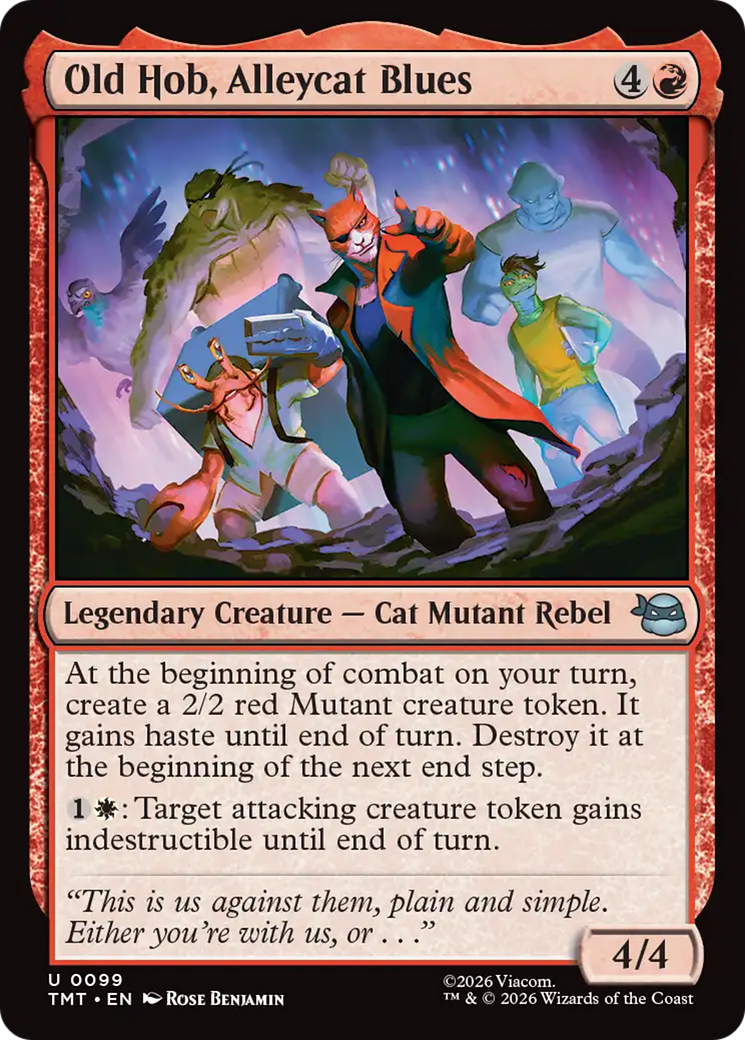 Magic: The Gathering - Old Hob, Alleycat Blues - Teenage Mutant Ninja Turtles