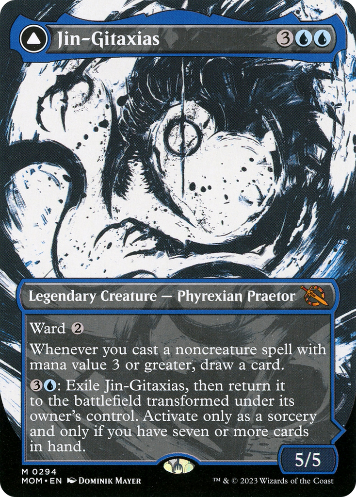 Magic: The Gathering - Jin-Gitaxias // The Great Synthesis Foil - March of the Machine