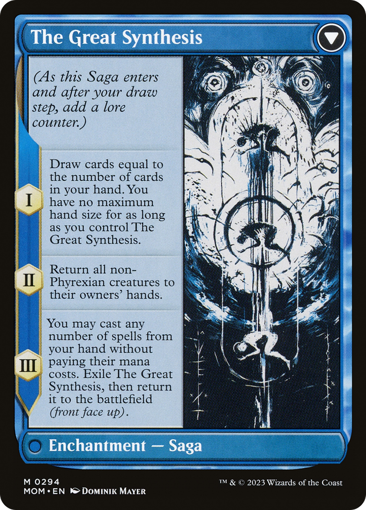 Magic: The Gathering - Jin-Gitaxias // The Great Synthesis Foil - March of the Machine