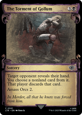 Magic: The Gathering - The Torment of Gollum - The Lord of the Rings: Tales of Middle-earth
