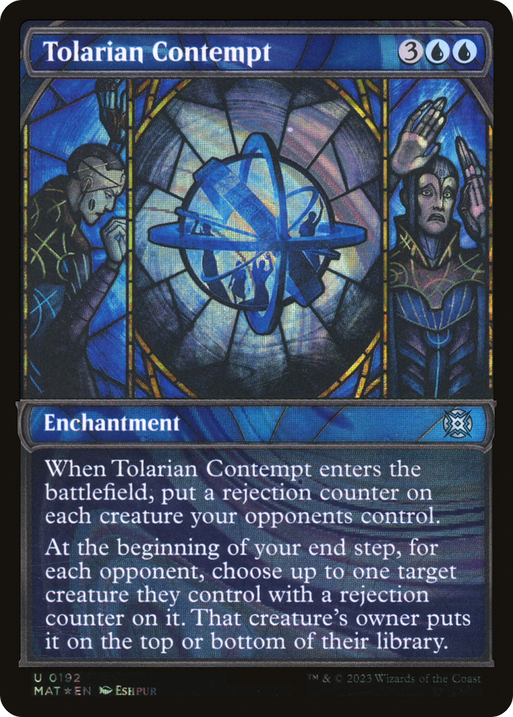Magic: The Gathering - Tolarian Contempt Foil - March of the Machine: The Aftermath