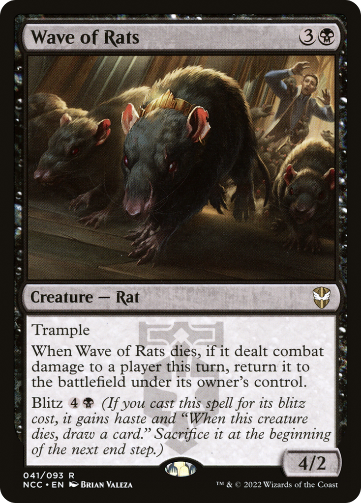 Magic: The Gathering - Wave of Rats - New Capenna Commander