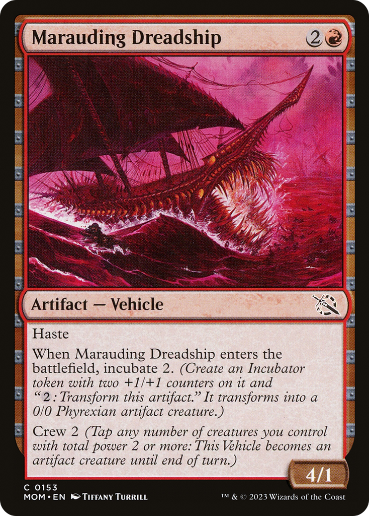 Magic: The Gathering - Marauding Dreadship - March of the Machine