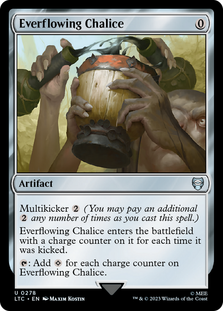 Magic: The Gathering - Everflowing Chalice - Tales of Middle-earth Commander