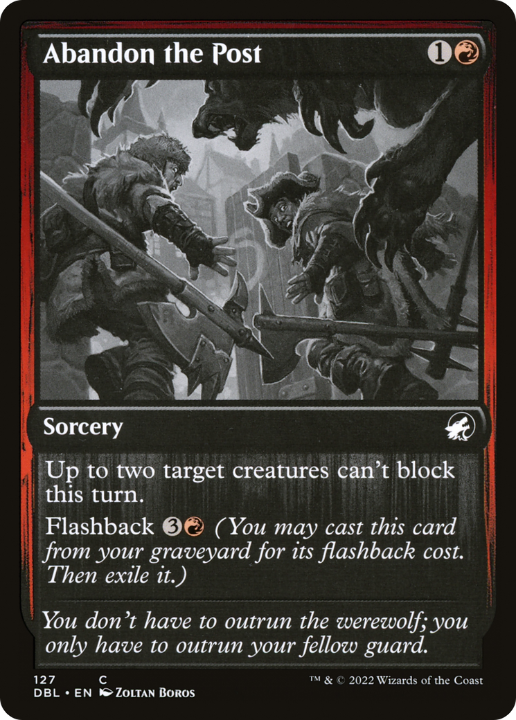 Magic: The Gathering - Abandon the Post - Innistrad: Double Feature