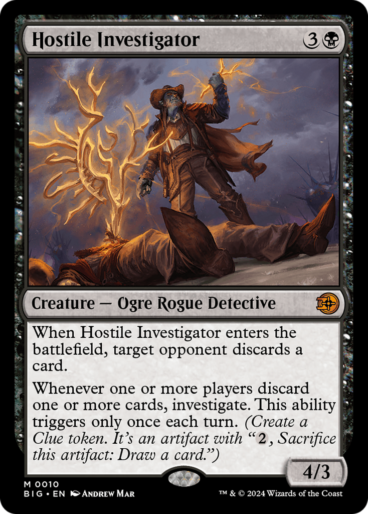 Magic: The Gathering - Hostile Investigator - The Big Score