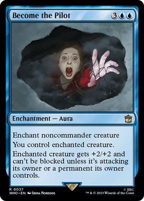 Magic: The Gathering - Become the Pilot Foil - Doctor Who