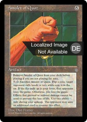 Magic: The Gathering - Quozamulett - Ice Age