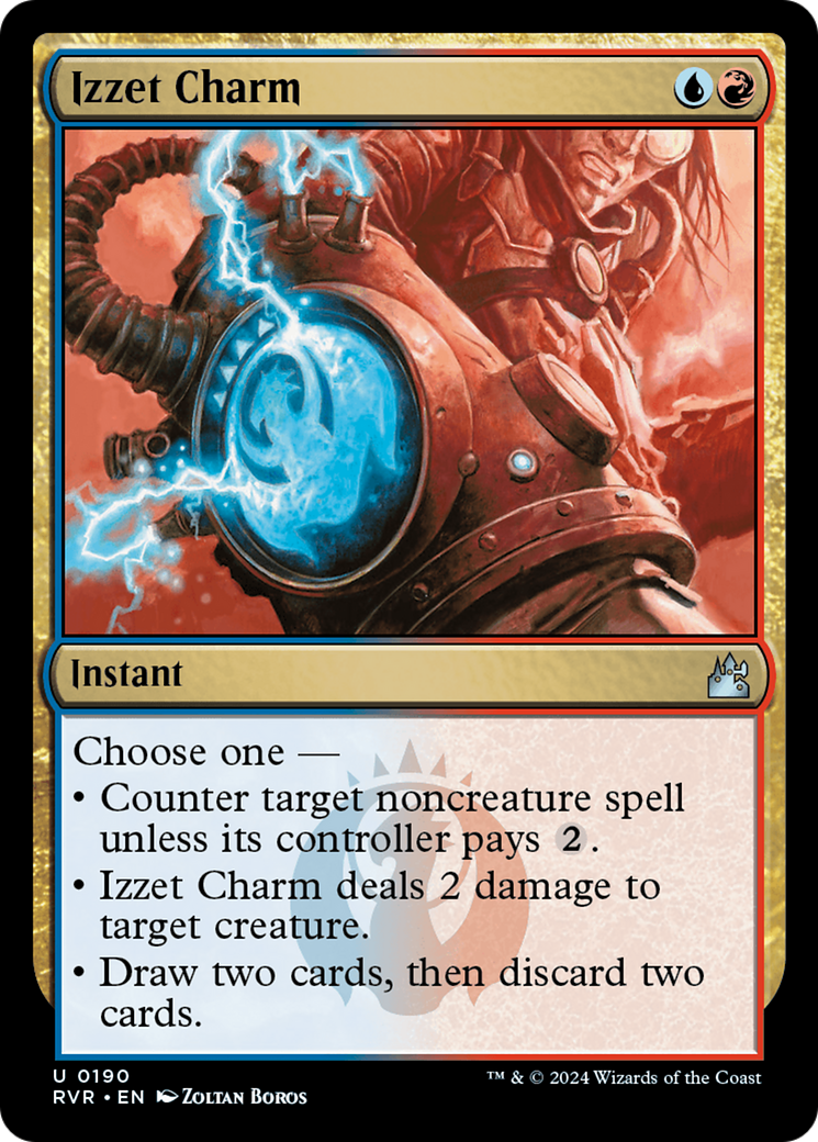 Magic: The Gathering - Izzet Charm Foil - Ravnica Remastered