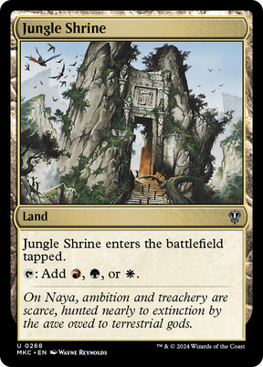 Magic: The Gathering - Jungle Shrine - Murders at Karlov Manor Commander
