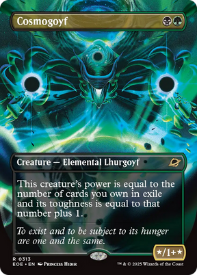 Magic: The Gathering - Cosmogoyf - Edge of Eternities
