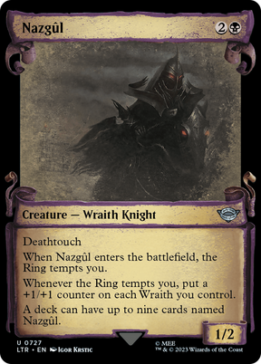 Magic: The Gathering - Nazgûl - The Lord of the Rings: Tales of Middle-earth