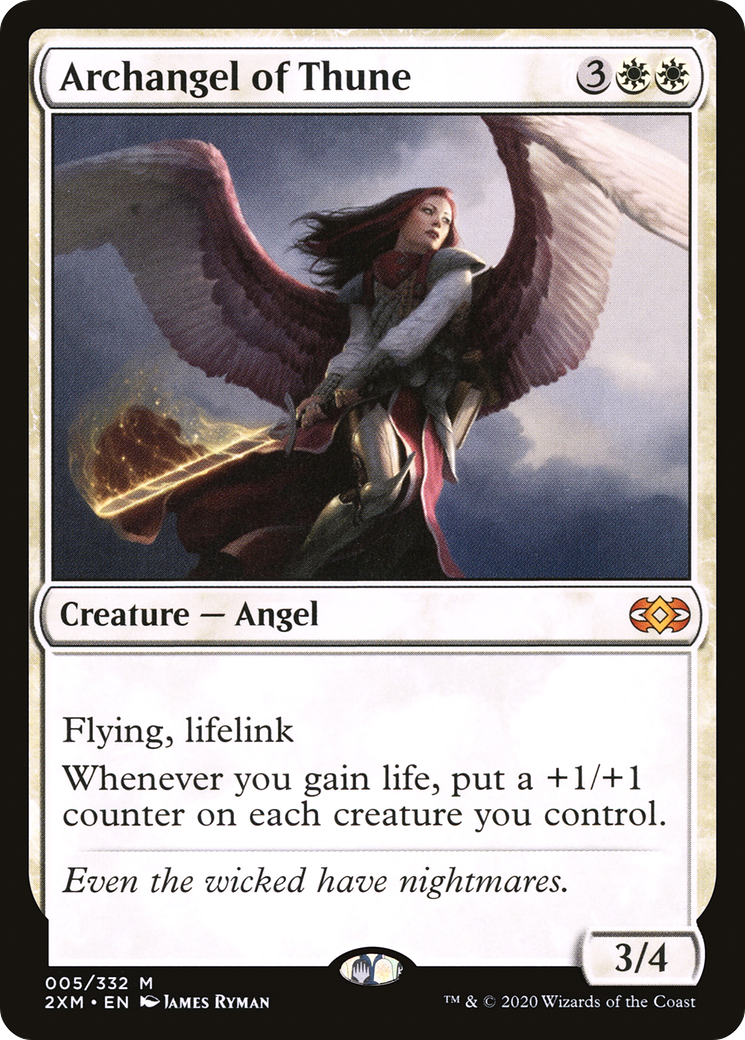 Magic: The Gathering - Archangel of Thune Foil - Double Masters
