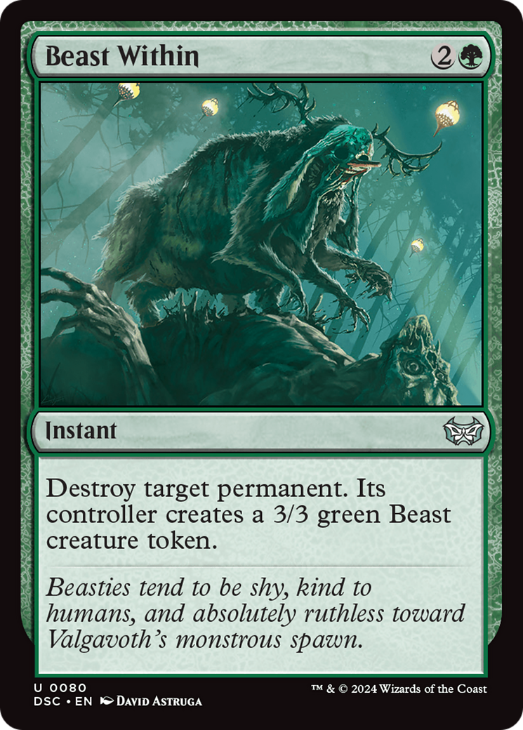 Magic: The Gathering - Beast Within - Duskmourn: House of Horror Commander