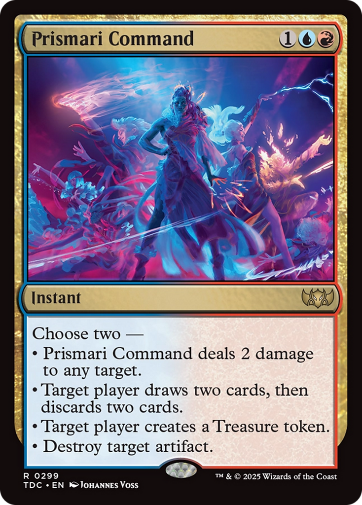 Magic: The Gathering - Prismari Command - Tarkir: Dragonstorm Commander