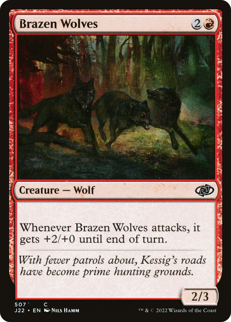Magic: The Gathering - Brazen Wolves - Jumpstart 2022
