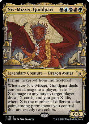 Magic: The Gathering - Niv-Mizzet, Guildpact Foil - Murders at Karlov Manor