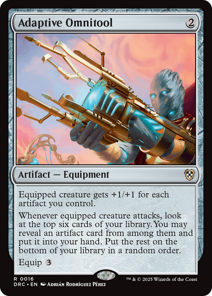 Magic: The Gathering - Adaptive Omnitool - Aetherdrift Commander