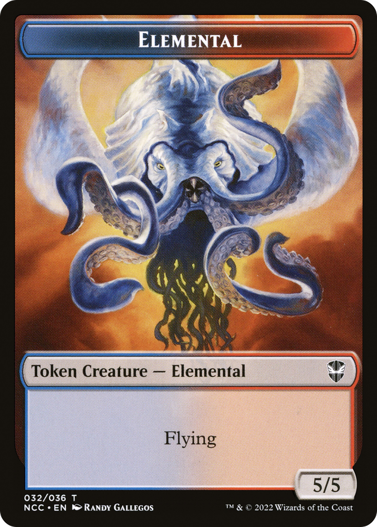 Magic: The Gathering - Elemental Token - New Capenna Commander Tokens