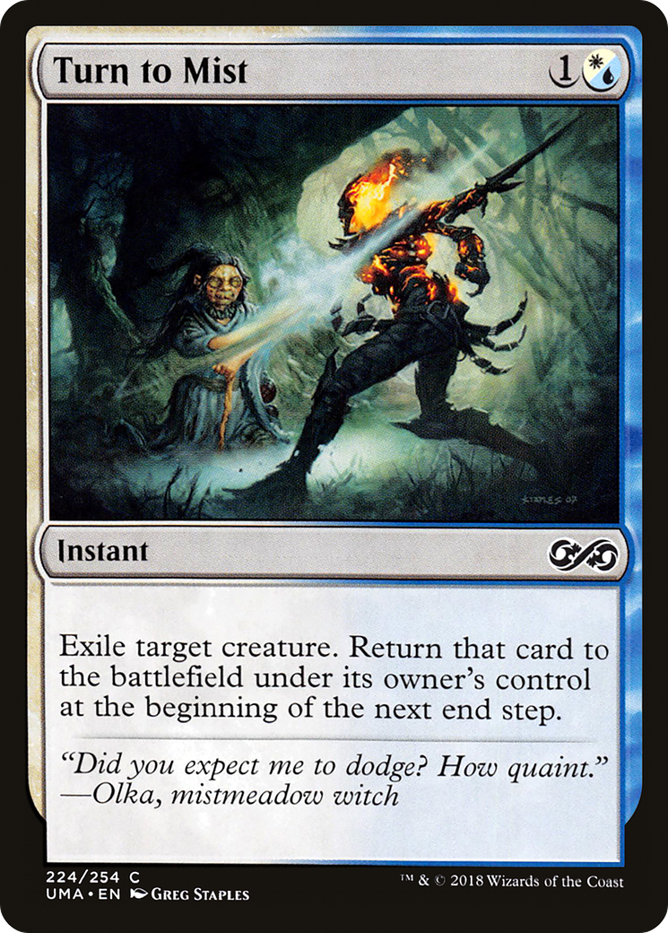 Magic: The Gathering - Turn to Mist Foil - Ultimate Masters