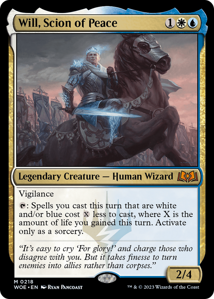 Magic: The Gathering - Will, Scion of Peace - Wilds of Eldraine