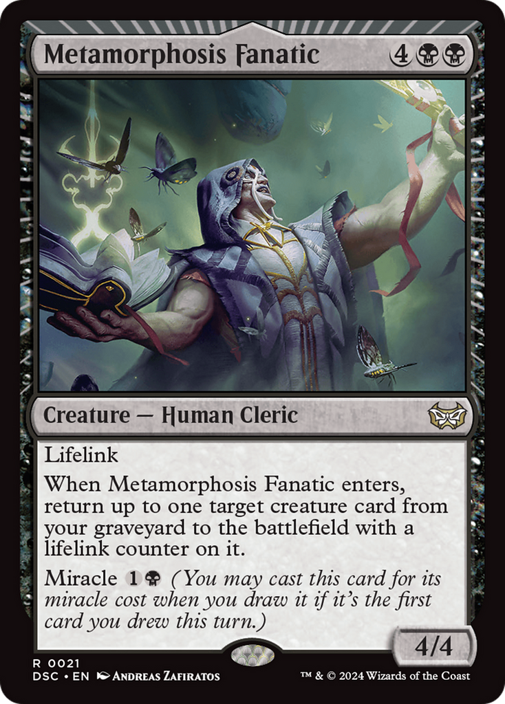 Magic: The Gathering - Metamorphosis Fanatic - Duskmourn: House of Horror Commander