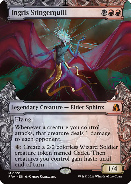 Magic: The Gathering - Ingris Stingerquill Foil - Reality Fracture