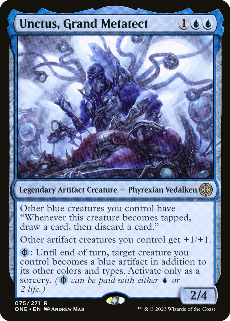 Magic: The Gathering - Unctus, Grand Metatect Foil - Phyrexia: All Will Be One