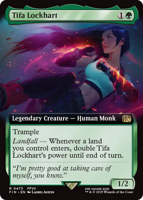 Magic: The Gathering - Tifa Lockhart Foil - Final Fantasy