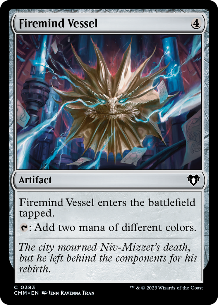 Magic: The Gathering - Firemind Vessel Foil - Commander Masters