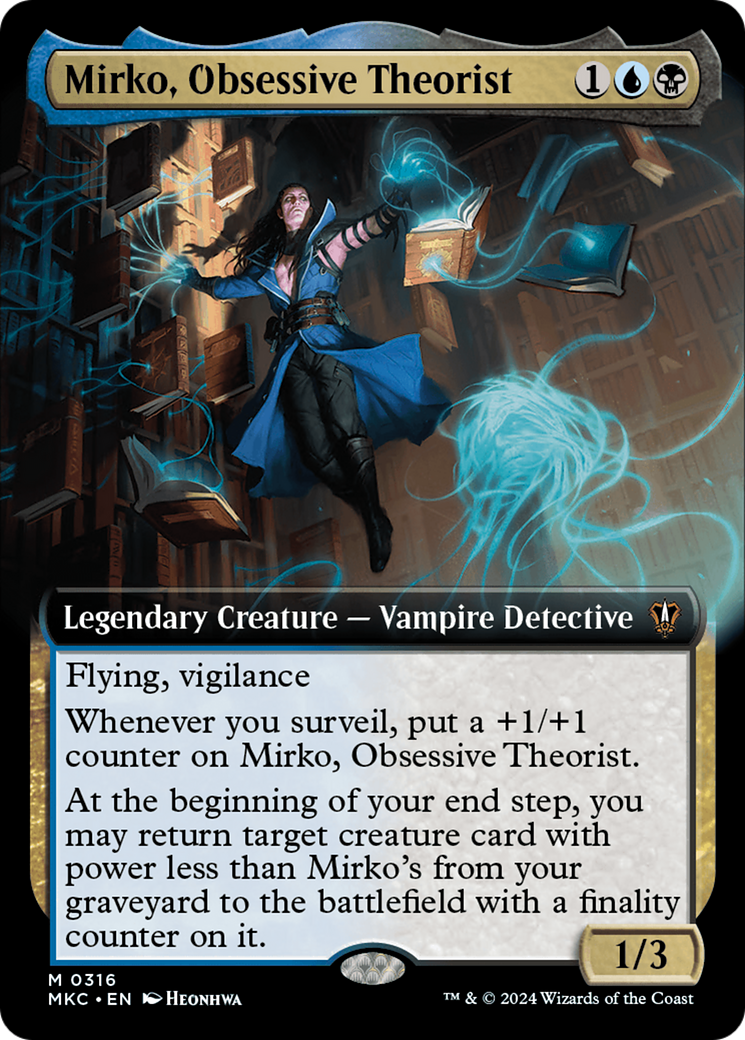 Magic: The Gathering - Mirko, Obsessive Theorist - Murders at Karlov Manor Commander