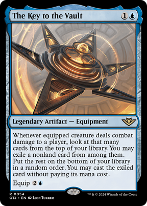 Magic: The Gathering - The Key to the Vault Foil - Outlaws of Thunder Junction