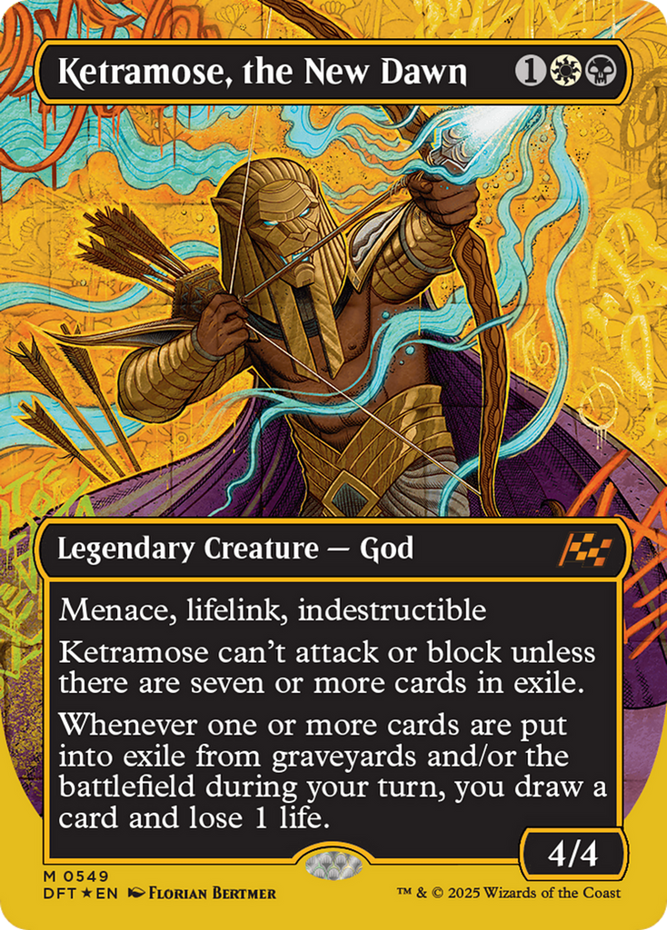 Magic: The Gathering - Ketramose, the New Dawn Foil - Aetherdrift