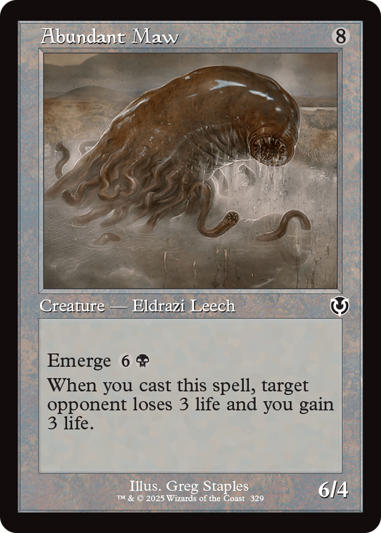 Magic: The Gathering - Abundant Maw - Innistrad Remastered