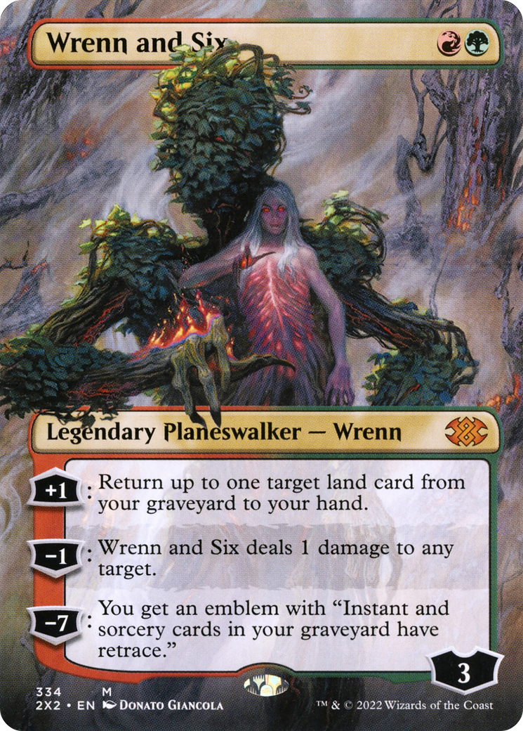 Magic: The Gathering - Wrenn and Six Foil - Double Masters 2022